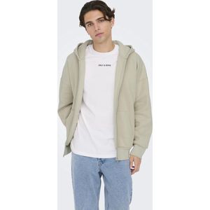 Only & Sons - Onsdan Life Rlx Heavy Zip Hoodie Noos - Heren - Sweaters