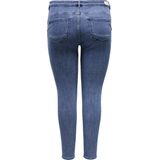 Only Carmakoma Carpower Mid Skinny Push Up Rea2981 Noos Dames Jeans