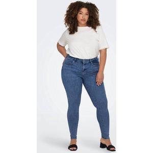 Only Carmakoma Carpower Mid Skinny Push Up Rea2981 Noos Dames Jeans