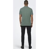 Only Sons Poloshirt Onsfletcher Life Slim Ss Polo Noos 22024827 Dark Forest Mannen