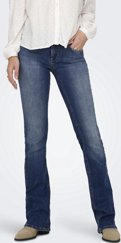 Only Onlblush Lw Flared Dnm Rea1303 Noos Dames Jeans