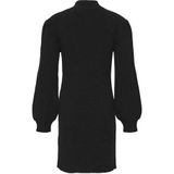 ONLY - KOGKATIA DRESS - Gebreide Jurk - Zwart - Lange Mouwen - Comfort Fit