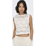 Onlfrida - Gebreide Top - Mouwloos - O-hals - Regular Fit