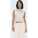 Onlfrida - Gebreide Top - Mouwloos - O-hals - Regular Fit