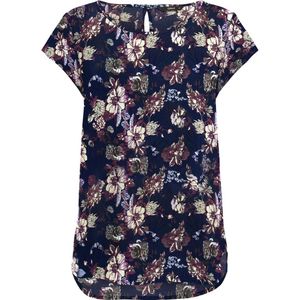 Only - Onlnova Life Lux s s Top Aop - Dames - Blouses