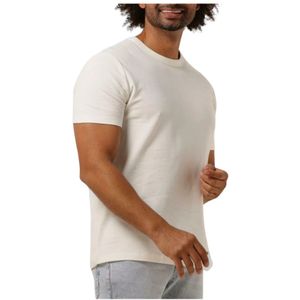 Selected Homme, Tops, Heren, Beige, XL, Beige Pique O-neck Tee