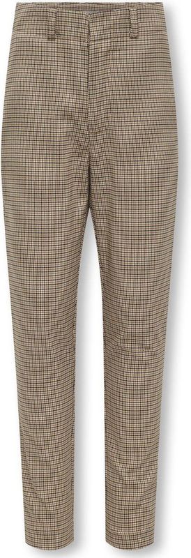 Only Kogmolly Hw Check Cigarette Pant Tlr Meisjes Broeken
