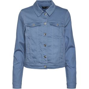 Vero Moda - Wild Soya - Spijkerjack - Blauw - Katoen/Viscose/Elastaan