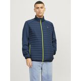 Jack & Jones - Multi Quilted Jas - Donsjack - Blauw - 100% Polyester
