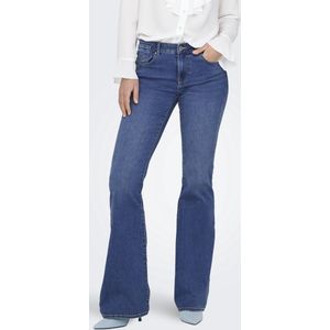 ONLY - Onlreese Reg Retro Flared - Jeans - Light Medium Blauw Denim - 30W / 34L