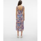 Vero Moda - Menny Sl Smock Calf Lange Jurk - Mouwloos - Regular Fit