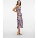 Vero Moda - Menny Sl Smock Calf Lange Jurk - Mouwloos - Regular Fit