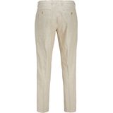 Jack&jones - Jprriviera Linen Trouser Slim Fit Sn - Heren - Slacks