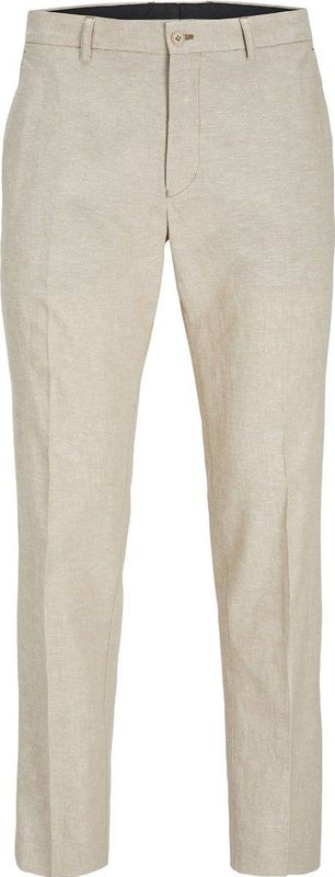Jack&jones - Jprriviera Linen Trouser Slim Fit Sn - Heren - Slacks