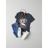 Name it - Nkmfritz Strangerthings Ss Top Box Bfu - Jongens - Blouses