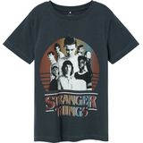 Name it - Nkmfritz Strangerthings Ss Top Box Bfu - Jongens - Blouses