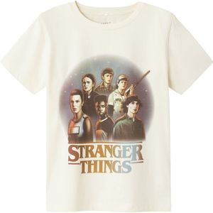 Name it - Nkmfritz Strangerthings Ss Top Box Bfu - Jongens - Blouses
