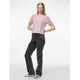 Pcmimi Ss O-Neck Top Bc, Dawn Pink, XS