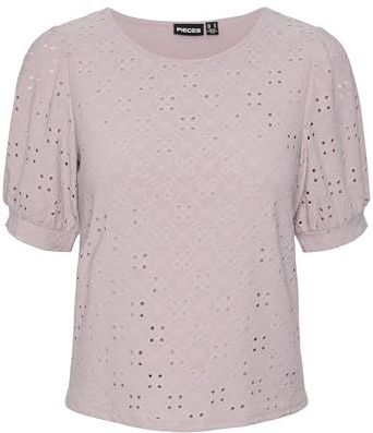 Pcmimi Ss O-Neck Top Bc, Dawn Pink, XS