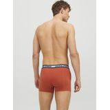 Jack and Jones - JACMARCO - Boxershorts - Oranje/Blauw/Donkblauw - Katoen/Elastaan - Multipack van 3