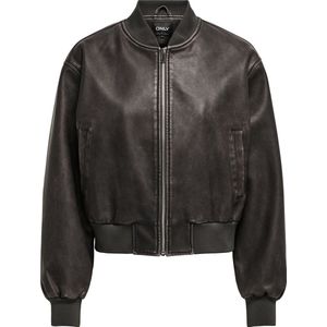 ONLY Imitatieleren Bomberjack ONLJANE Washed Brown