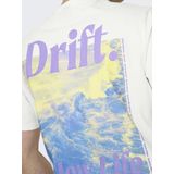 Jurk - Motiefprint - Jersey - Kwartmouw - Normale Pasvorm