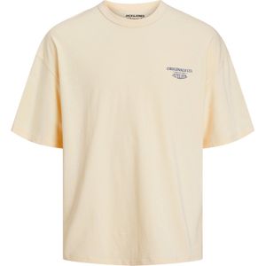 Jack Jones - Heren Tee SS Santorini Oversize Fit Tee - Beige
