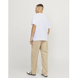 Jack Jones - Jorlafayette Branding Tee Ss Crew Nec Ln - Heren - t-Shirts
