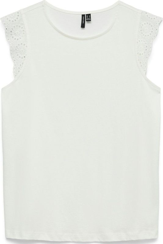 VERO MODA Vmemily Sl Gathering JRS Noos Damestop, Sneeuwwitje