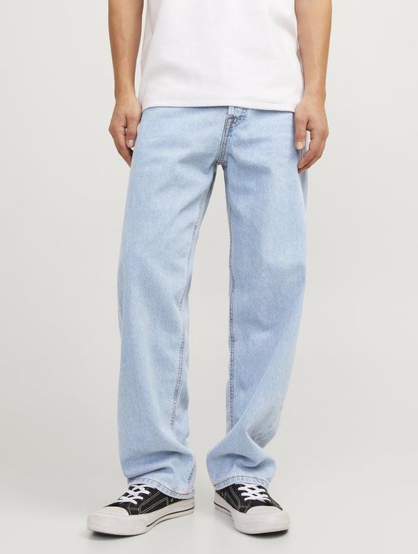 Losse Jeans - Blauw - 95% Katoen, 5% Gerecycled Katoen