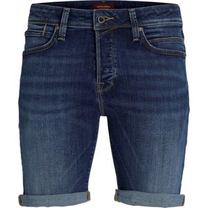 JACK & JONES - Korte Broek - Denimblauw - Katoen Mix met Stretch