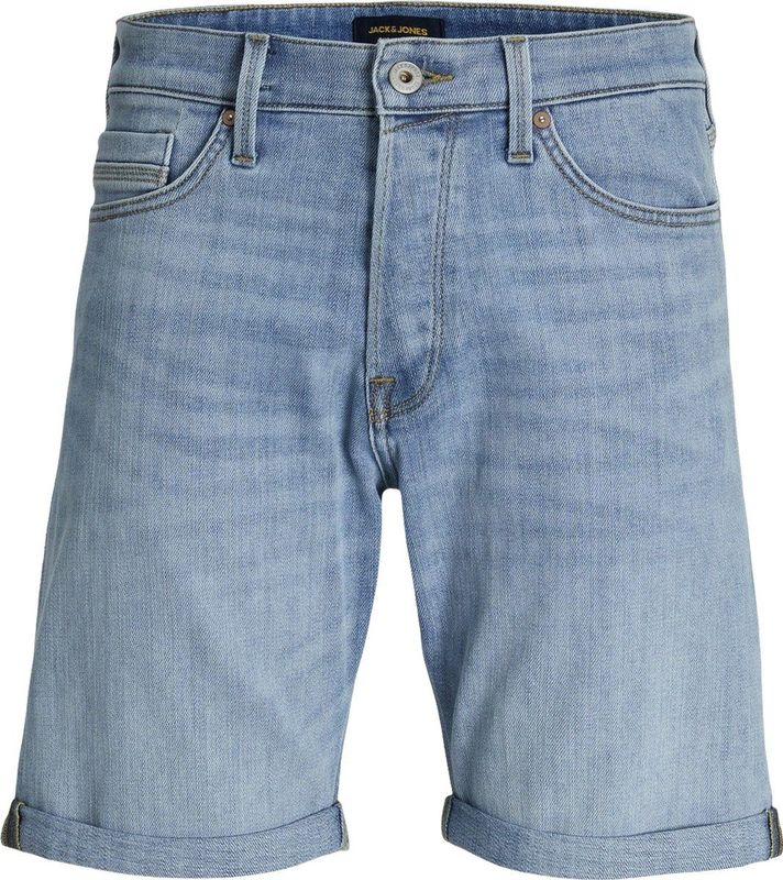 JACK & JONES - Korte Broek - Denimblauw - Katoen met Stretch