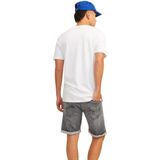 JACK & JONES Chris Wood Shorts regular fit - heren shorts - grijs denim