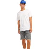 JACK & JONES Chris Wood Shorts regular fit - heren shorts - grijs denim