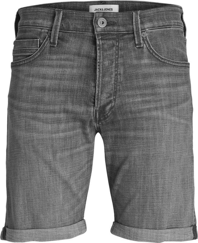 JACK & JONES Chris Wood Shorts regular fit - heren shorts - grijs denim