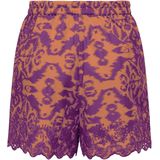 Only Broek Onllou Emb Loose Shorts Ptm 15313167 Tigerlily/urben Ethn Dames