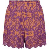 Only Broek Onllou Emb Loose Shorts Ptm 15313167 Tigerlily/urben Ethn Dames