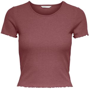 ONLY - Onlemma S/S Noos Jrs - Korte Tanktop - Roze/Bruin