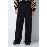 Noisy may Broek Nmbob Hw Elastic Wide Pant Jrs Noos 27029578 Black Dames