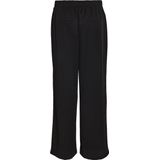 Noisy may Broek Nmbob Hw Elastic Wide Pant Jrs Noos 27029578 Black Dames