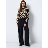 Noisy may Broek Nmbob Hw Elastic Wide Pant Jrs Noos 27029578 Black Dames