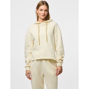 pieces - PCCHILLI LS HEART HOODIE - Hoodie - Wit - Met Capuchon