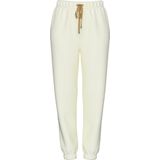 Sportbroeken - Wit - Elastisch - Met Riemlussen en Bindstrik