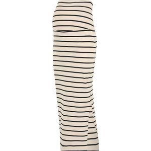 MAMALICIOUS Gestreepte Zwangerschapsrok MLEVAYD Wit/Zwart