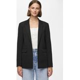 SISTERS POINT Hibea-bl - Dames Jas - Black/cream check - Maat M