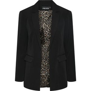 SISTERS POINT Hibea-bl - Dames Jas - Black/cream check - Maat M