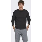 Only&sons - Onstapa Reg 12 Struc Ls Crew Knit Noos - Heren - Gebreide Truien