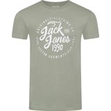 Jack & Jones Heren T-Shirt JJLINO 4-Pack regular fit Veelkleurig M Ronde Hals Volwassenen Opdruk Print Shirts