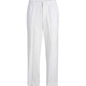 JACK & JONES Karl Lawrence Linen Chino loose fit - heren chino - wit