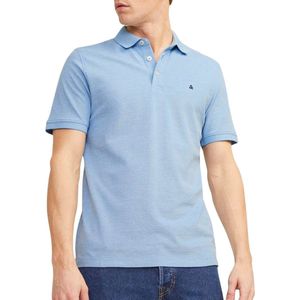 Jack & Jones Poloshirt "JJEPAULOS POLO SS NOOS", mit Logo Stickerei